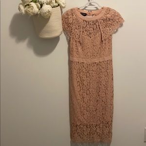 bebe lace dress
